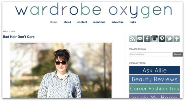 wardrobe oxygen 2012