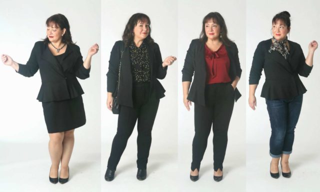 Alison Gary of Wardrobe Oxygen styling piecess from her cabi capsule wardrobe for Fall 2018