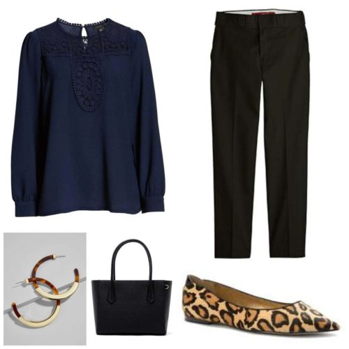 The Oxygen Edit: Navy and Black with Leopard | Wardrobe Oxygen