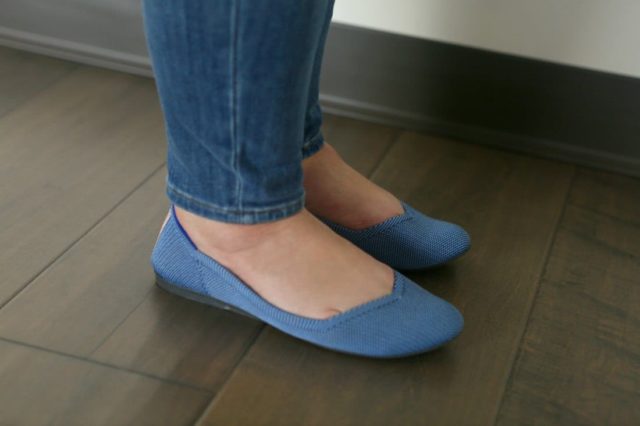 rothys flats on wide feet