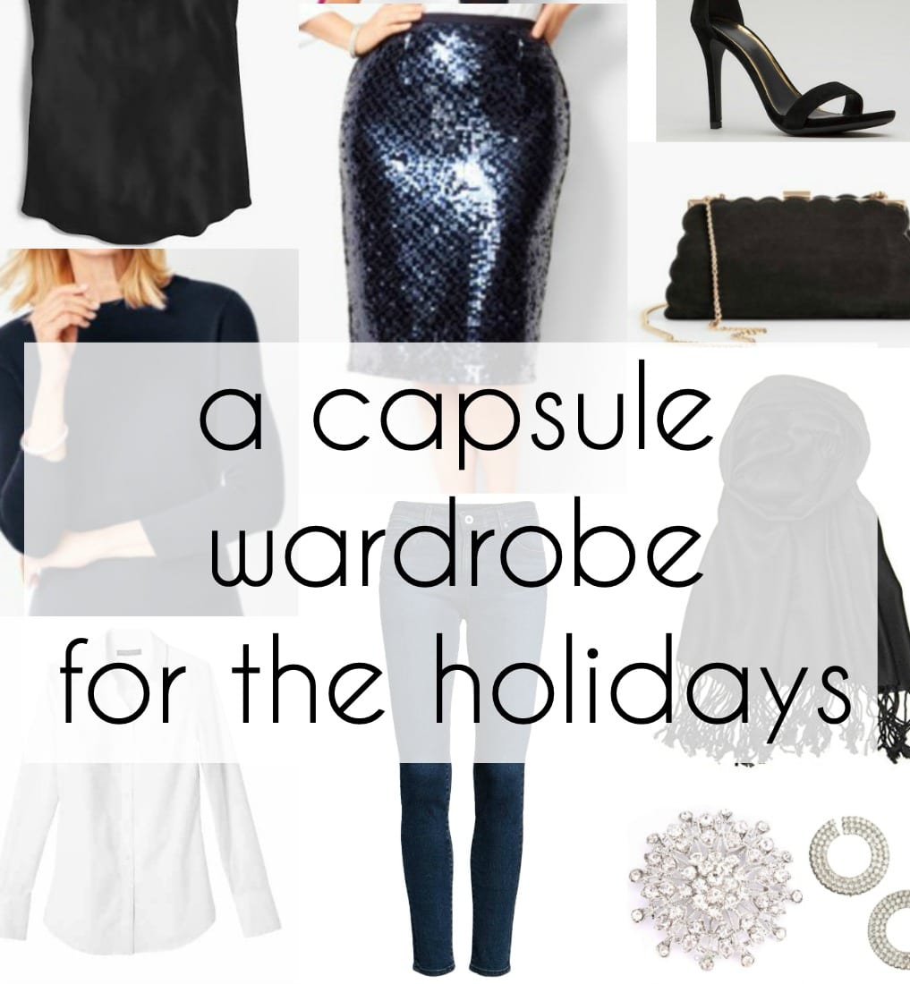 A Real Life Holiday Capsule Wardrobe