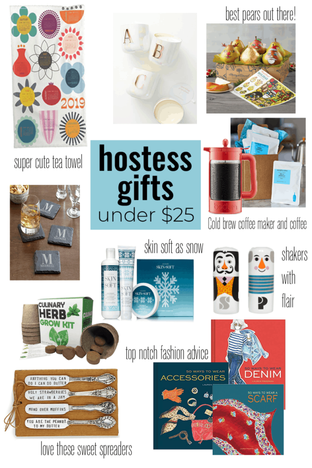 hostess gifts under $25