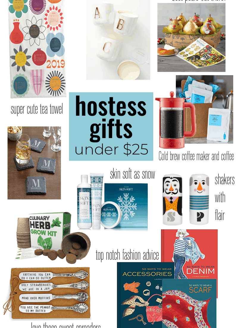 hostess gifts under $25