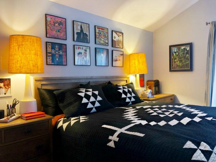 pendleton los ojos quilt in the bedroom of Wardrobe Oxygen