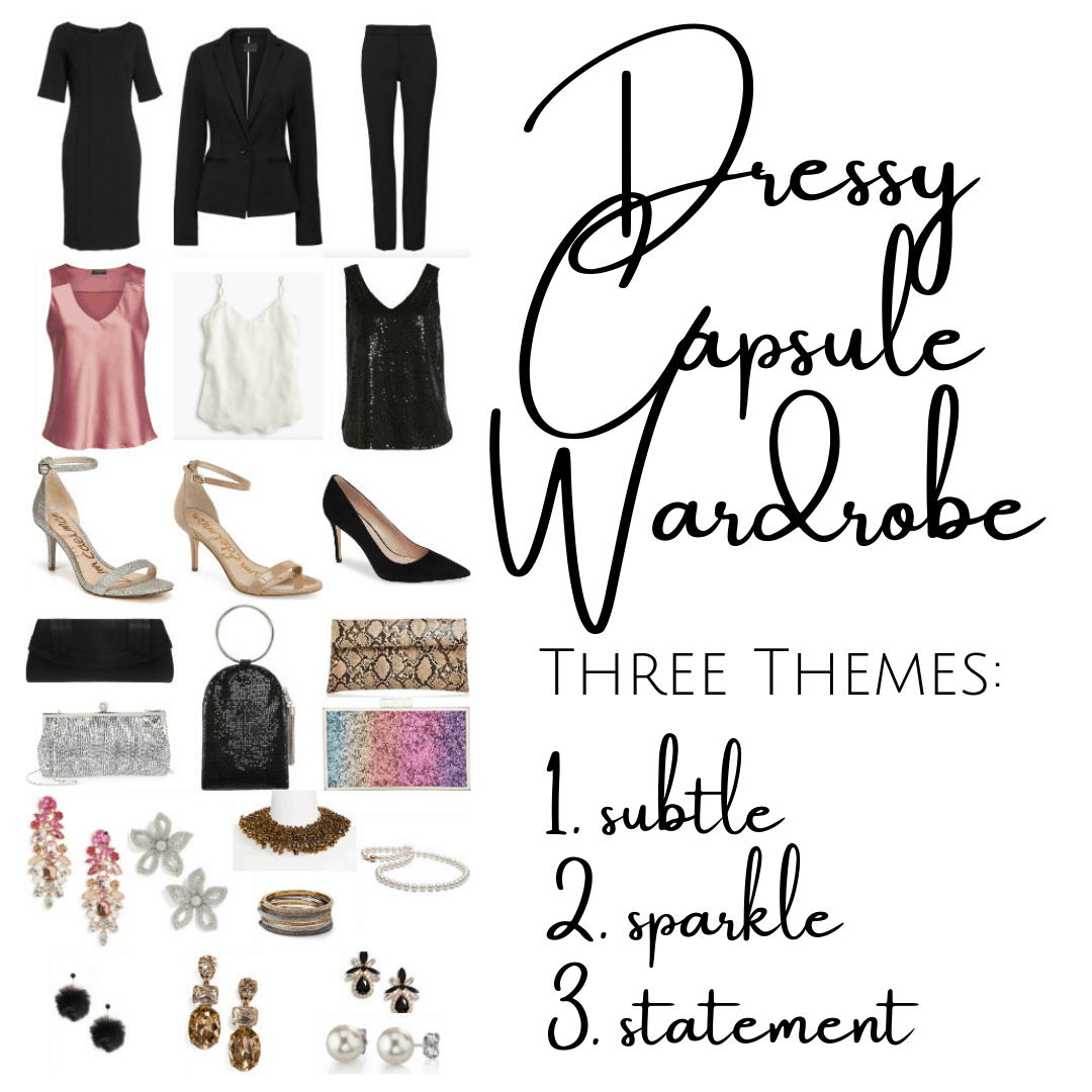 How to build a dressy capsule wardrobe