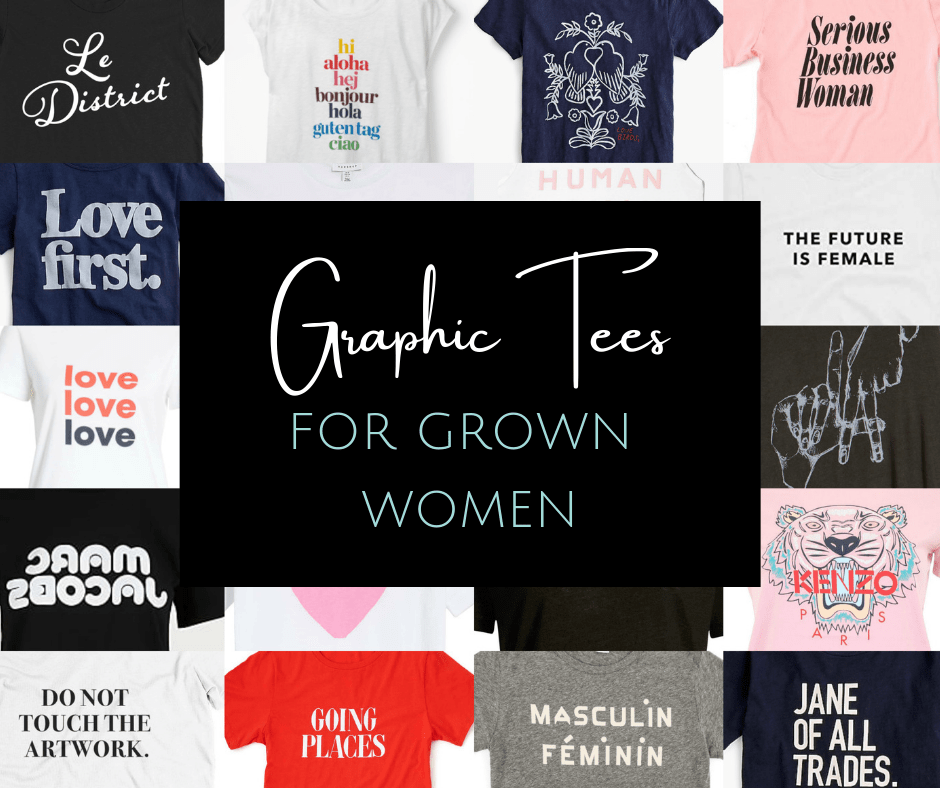 graphic t shirt women's