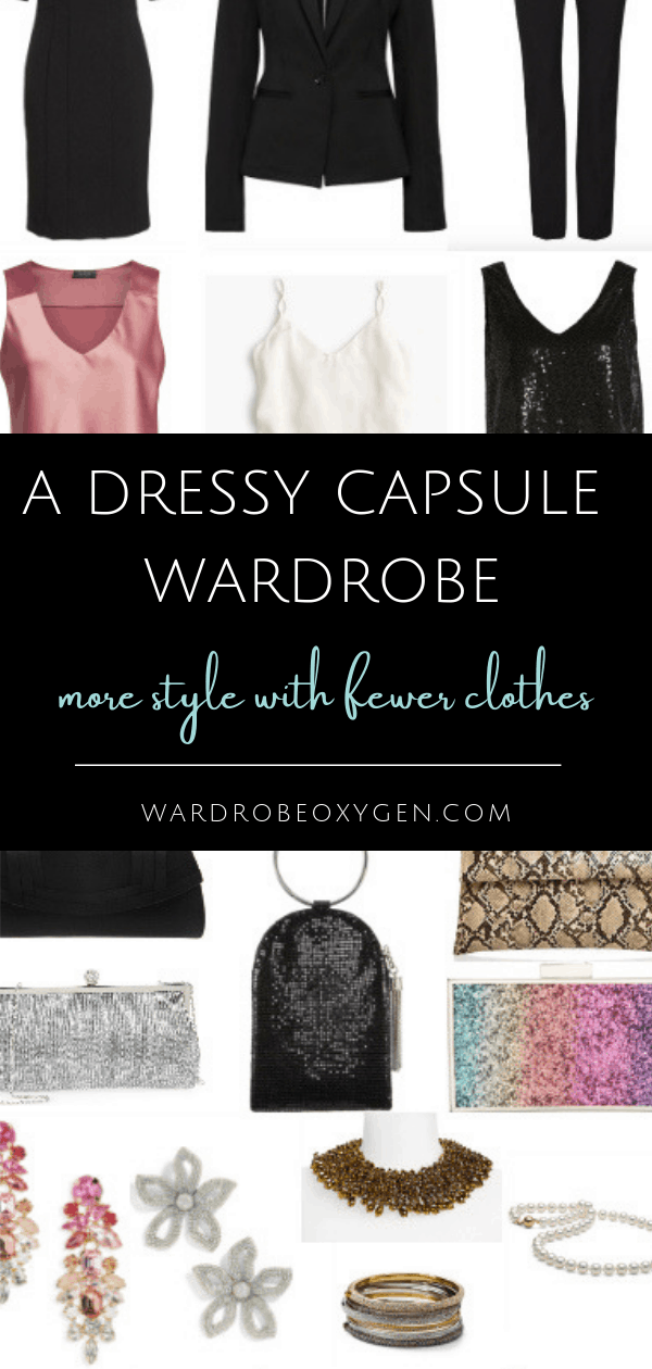 Building a dressy capsule wardrobe