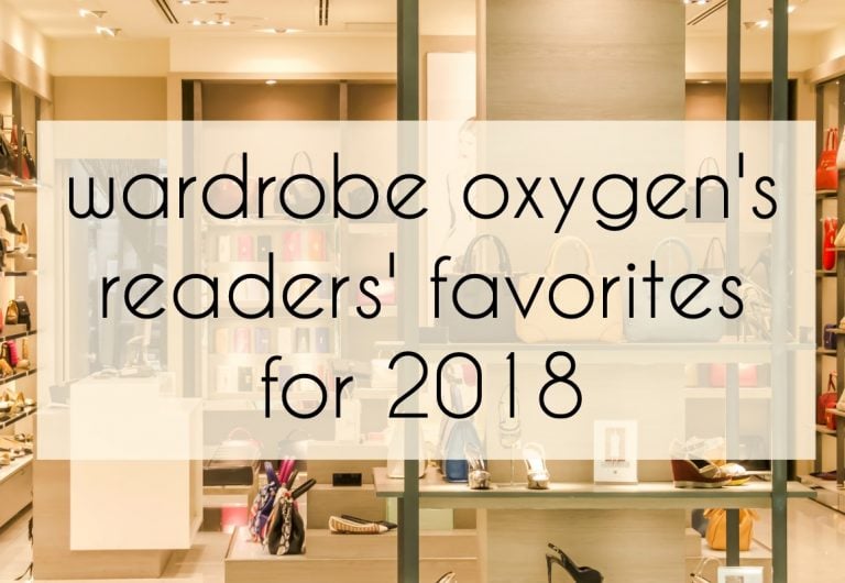 Wardrobe Oxygen Readers’ Favorites from 2018