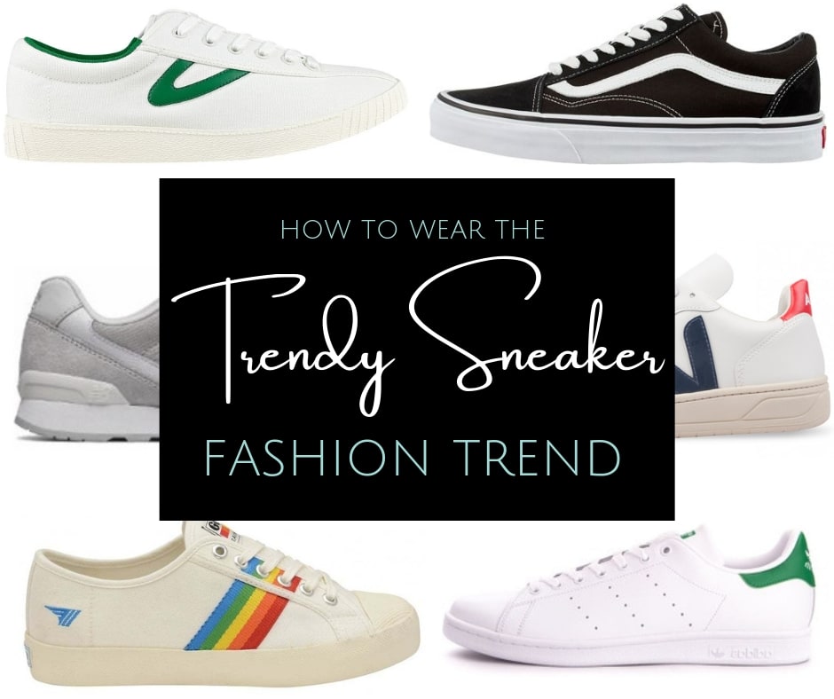 trendy ladies sneakers