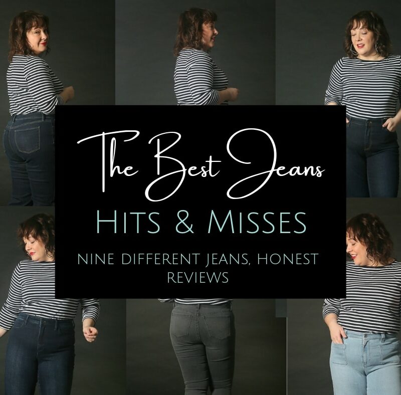 The best jeans hits and misses from brands such as Talbots, J.Jill, and Mott & Bow by Wardrobe Oxygen, an over 40 fashion blog