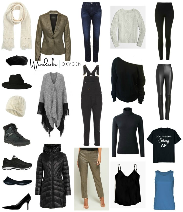 A capsule wardrobe for an active weekend getaway by Wardrobe Oxygen