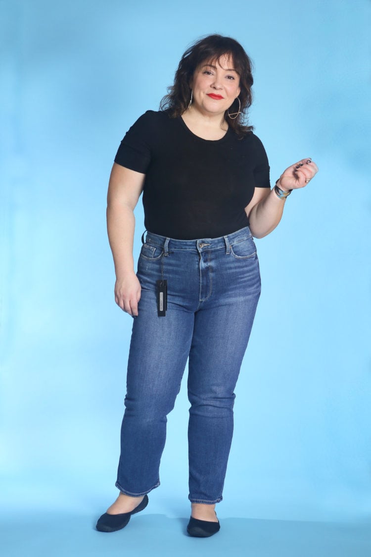 PAIGE Jeans Margot Straight Jean review by Wardrobe Oxygen