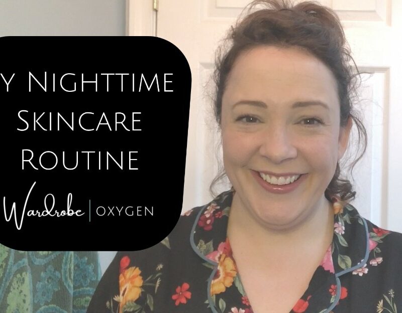 over 40 nighttime skincare routine