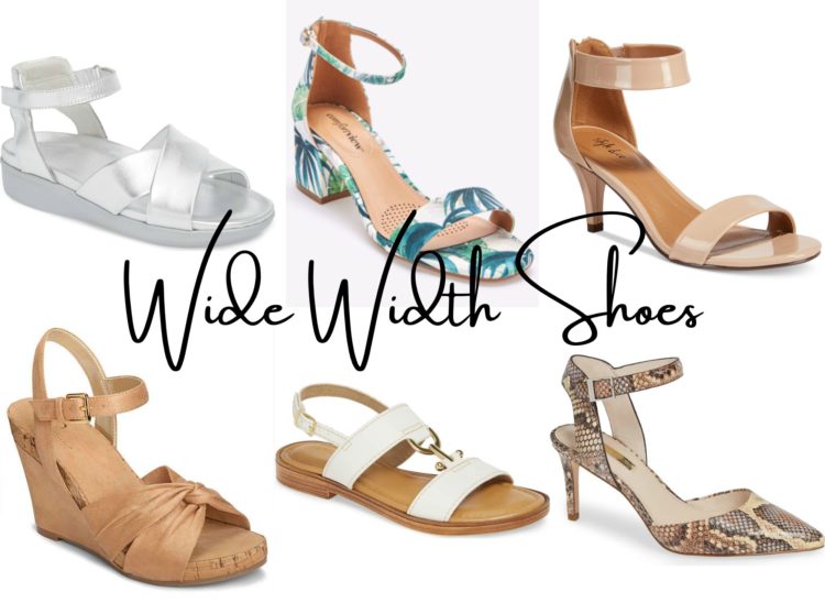 wide width wedges for wedding