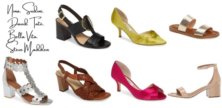 wide width dressy sandals