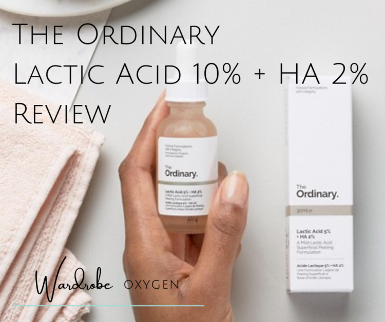 The Ordinary Lactic Acid 10% + HA 2% Review