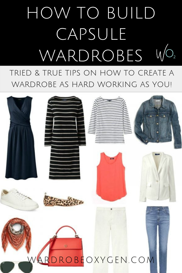 How to create capsule wardrobes: tips on how to make high functioning wearable and fun to wear capsule wardrobes by Wardrobe Oxygen