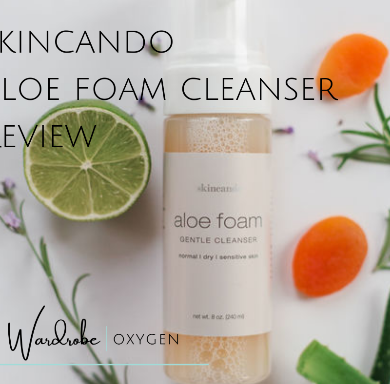 skincando aloe foam cleanser review