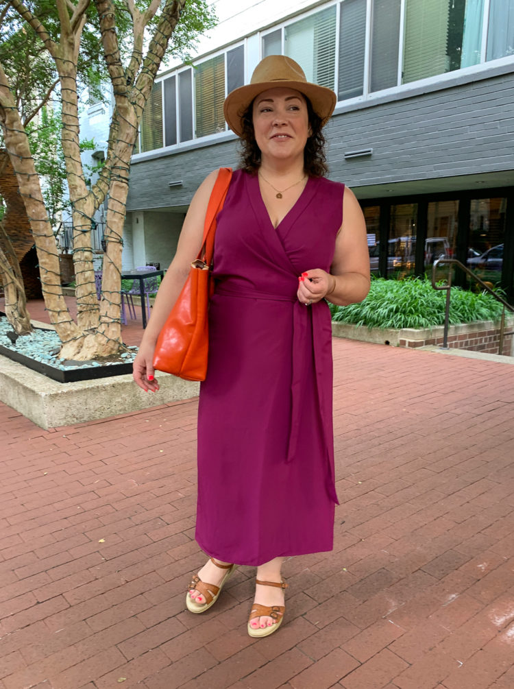 best wrap dress for plus size