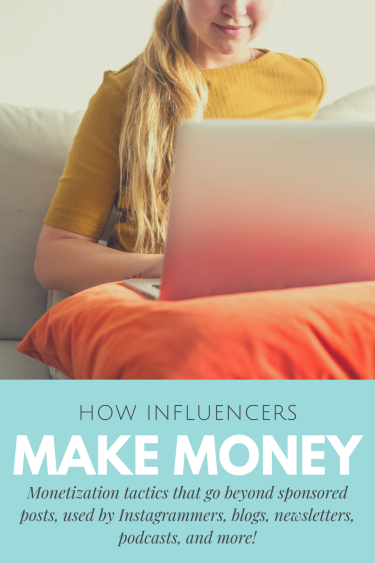 How influencers make money How blogs make money, a guide to how blogs, podcasts, and even news sites make money from affiliate sales and promo codes by Wardrobe Oxygen