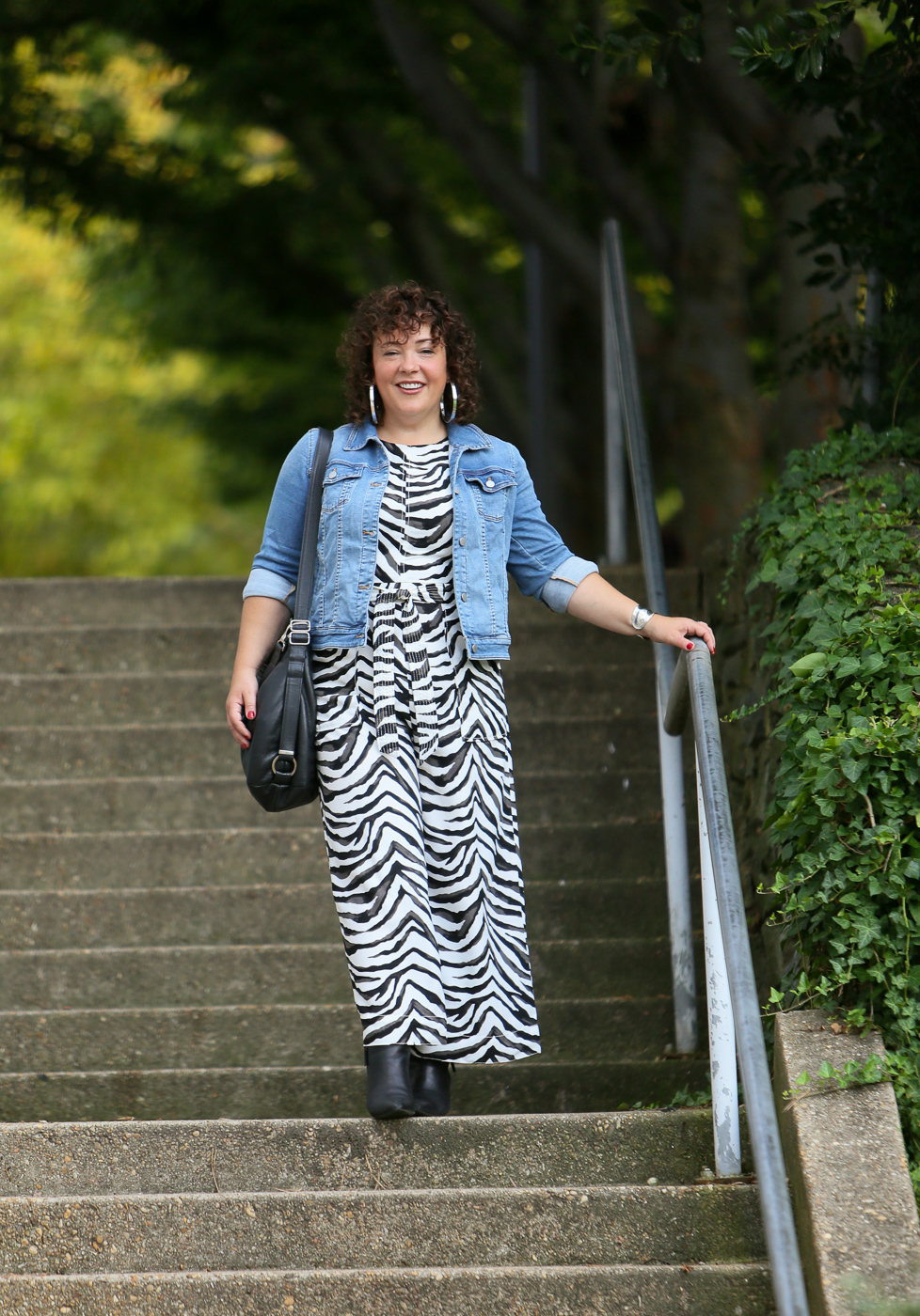 A Zebra Jumpsuit for Fall