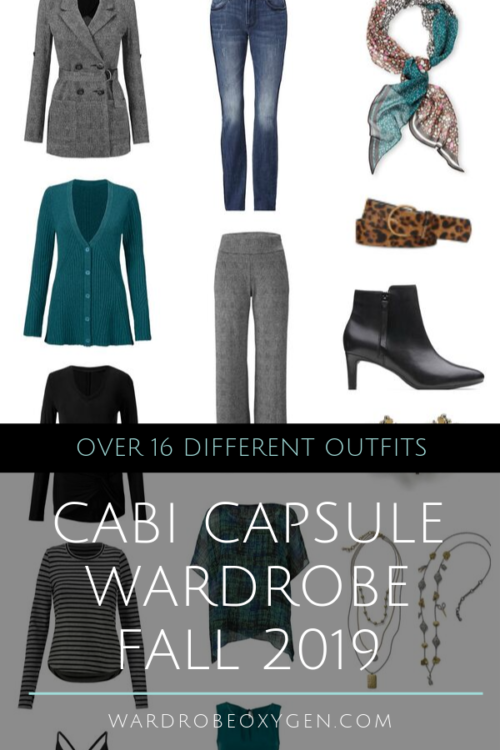 Cabi Capsule Wardrobe for Fall 2019 Wardrobe Oxygen