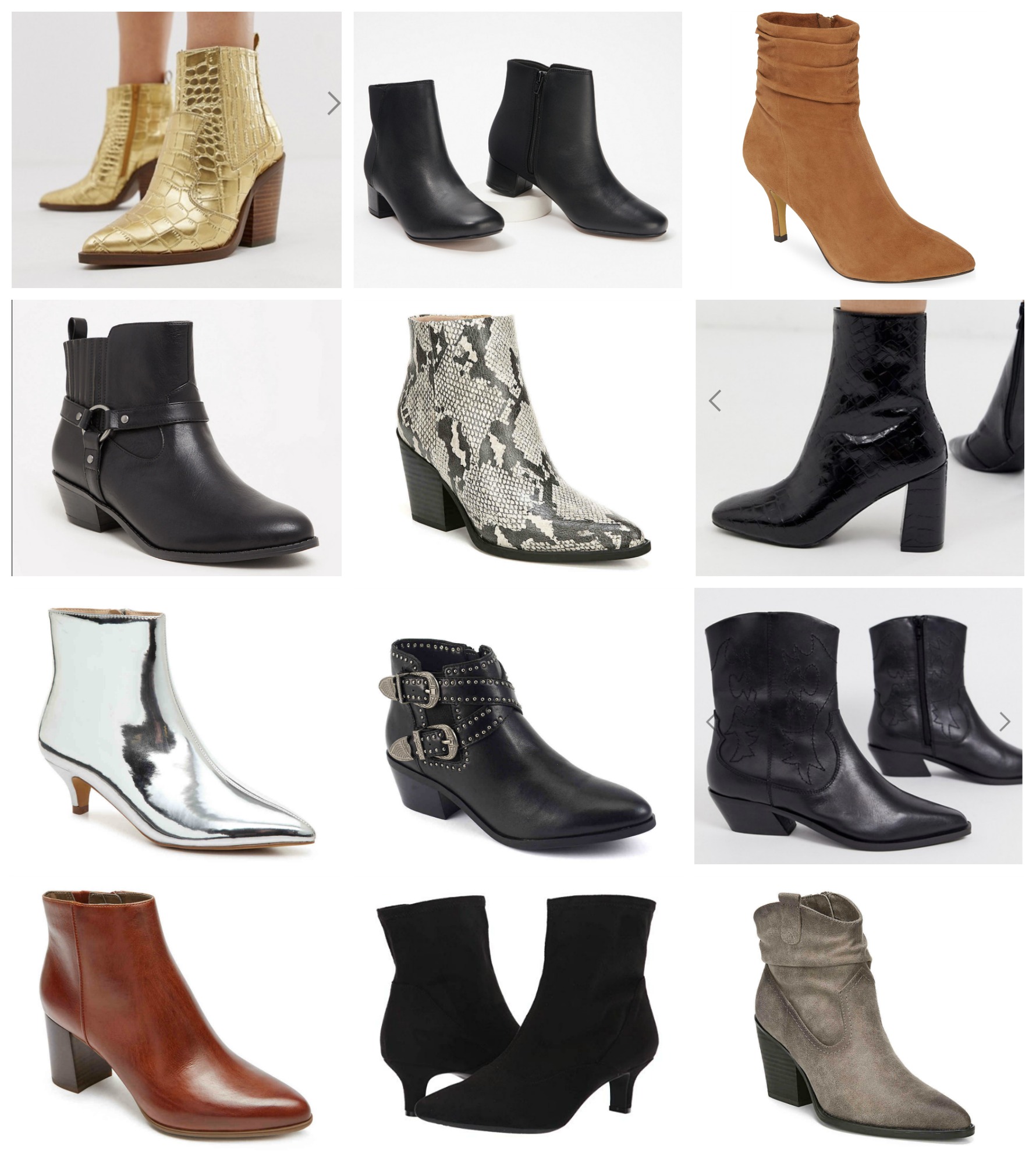 cute wide width booties