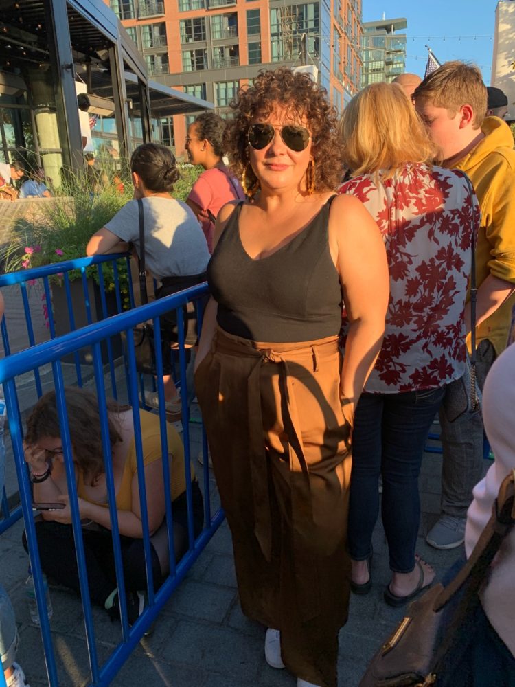 what i wore to a lizzo concert