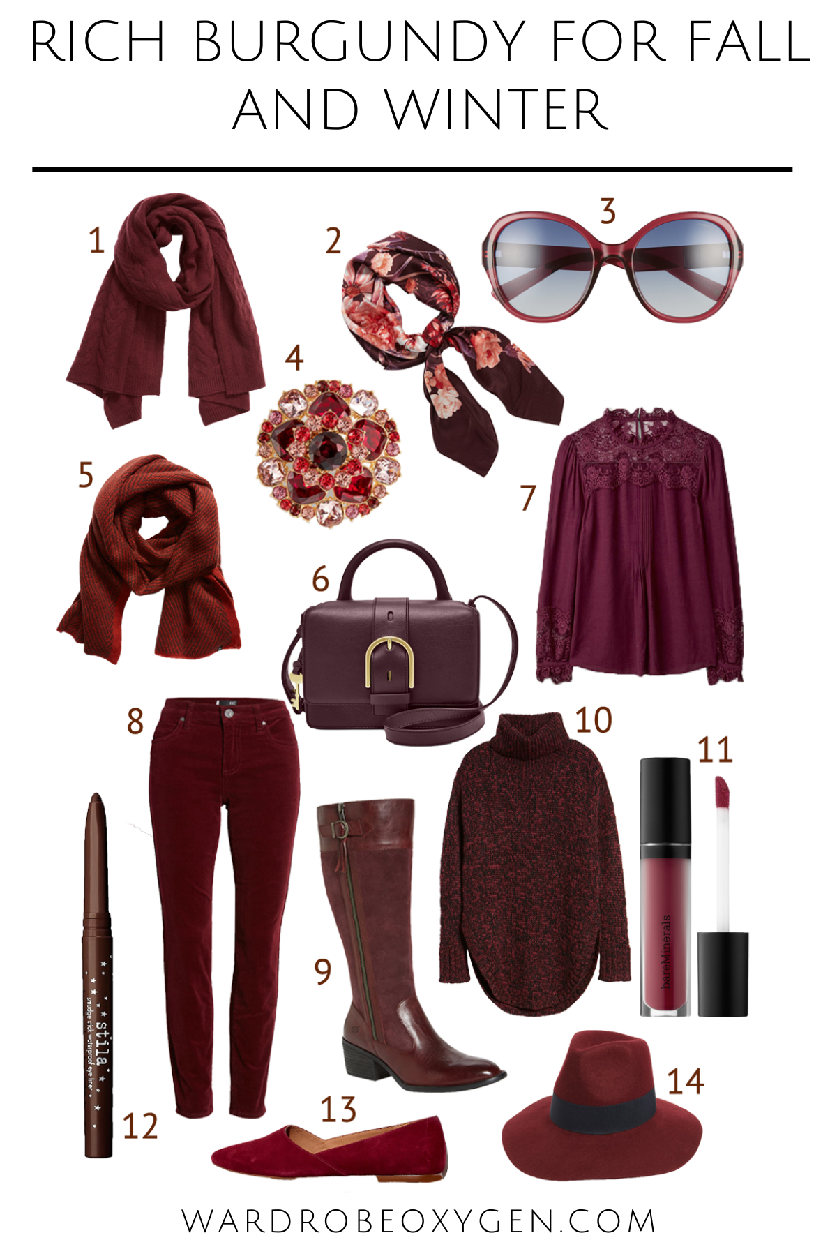 Burgundy – The Unexpected Neutral This Season