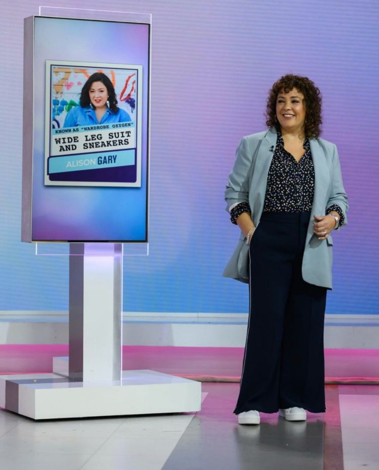 alison gary of wardrobe oxygen on the today show 2019