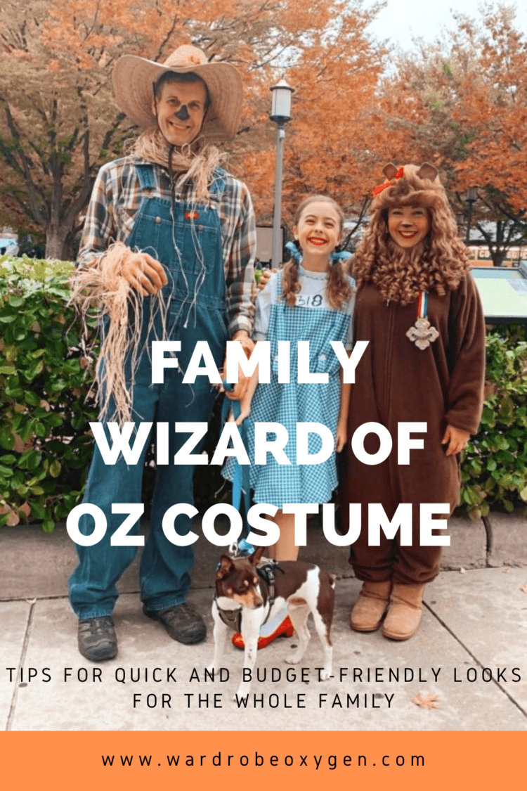 family wizard of oz costume