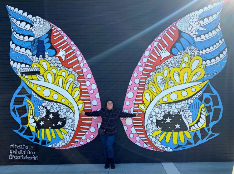 Weekend Reads #78 1 Wing mural in Riverdale Park, Maryland by muralist Kelsey Montague