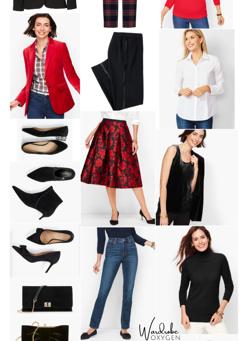 A Talbots Holiday Capsule Wardrobe