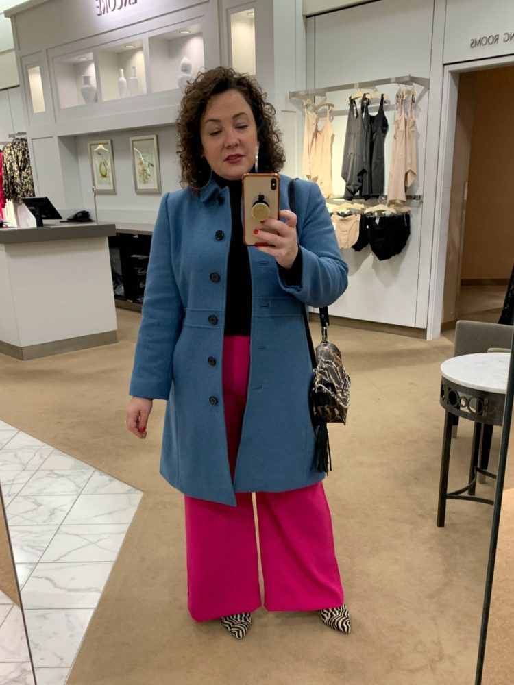 talbots lady coat