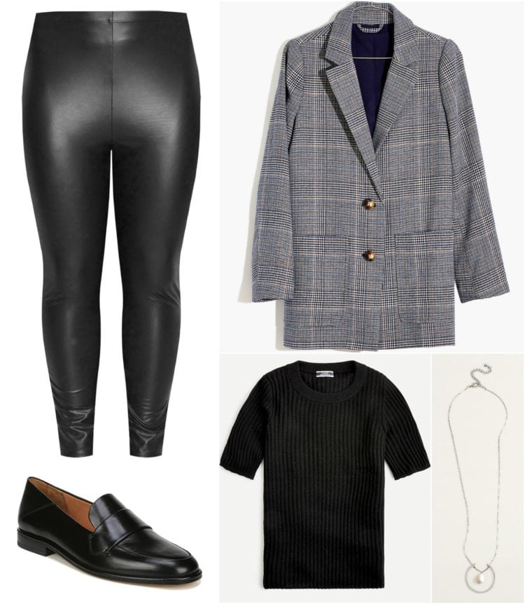 How To Style Faux Leather Leggings Wardrobe Oxygen