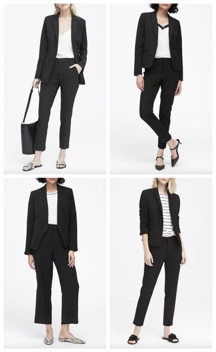 banana republic suiting