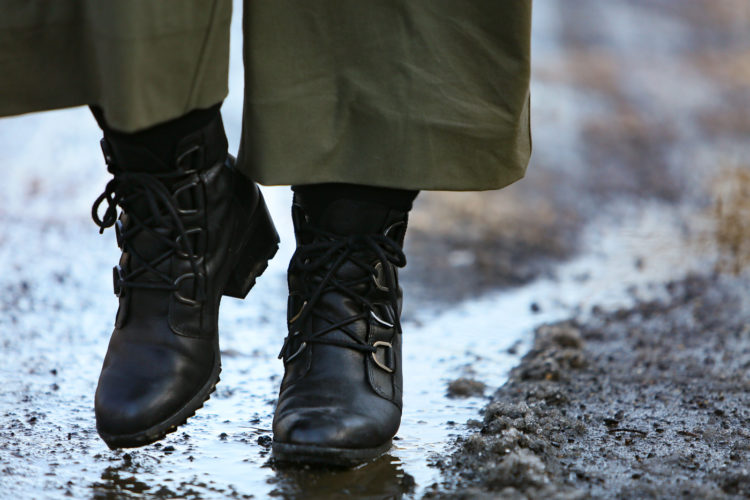 The Sorel Cate waterproof boots on Wardrobe Oxygen