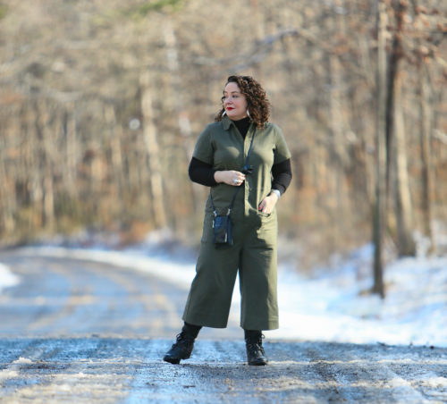 Winterizing a Summer Jumpsuit