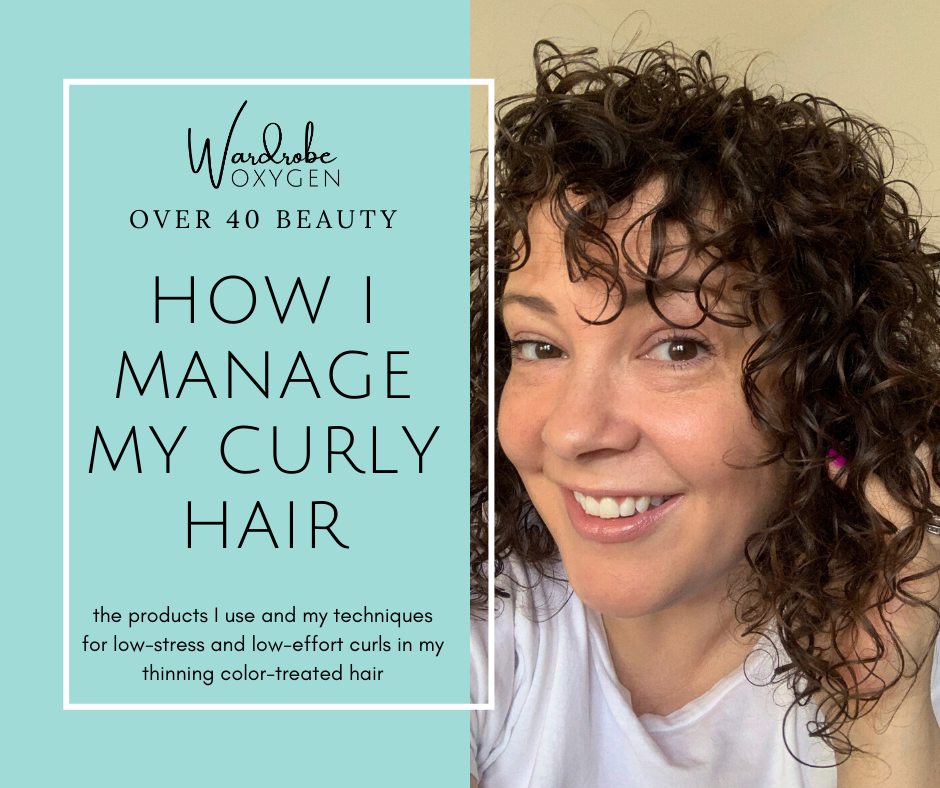 Curly Hair Routine for Thinning Hair Over 40 - Wardrobe Oxygen