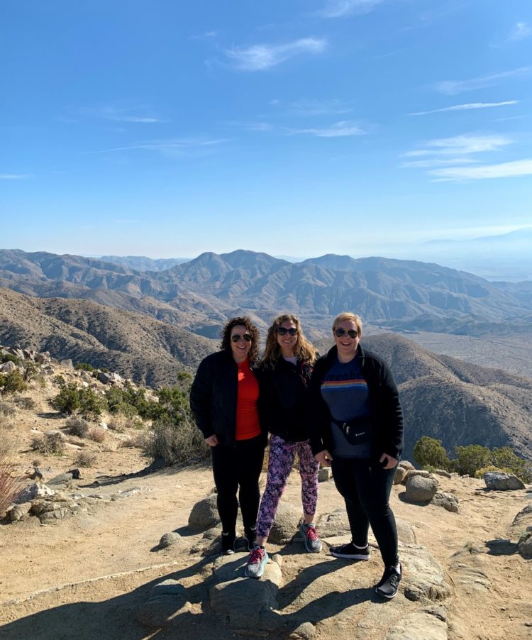 girls getaway to joshua tree