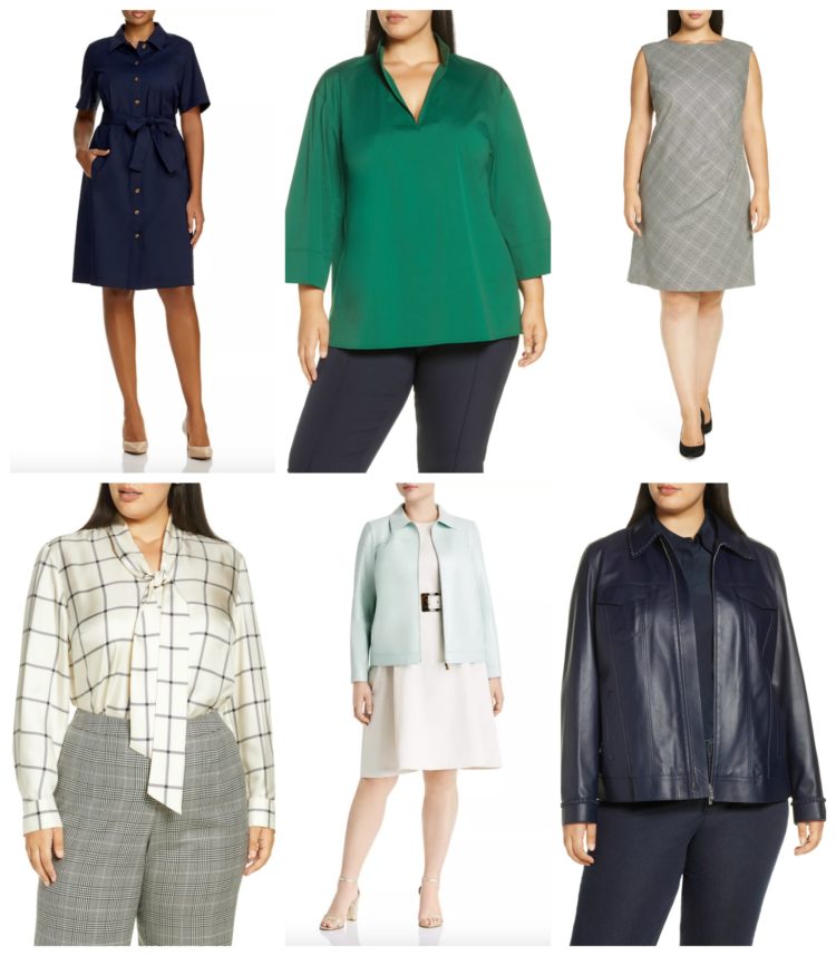 plus size suiting and work fashion