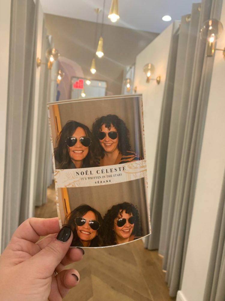 sezane nyc photo booth