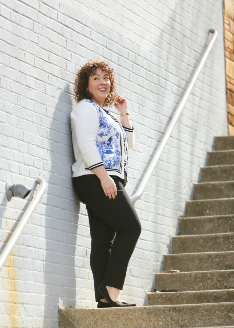 Talbots partnered with O Magazine to create cardigans to support Dress for Success