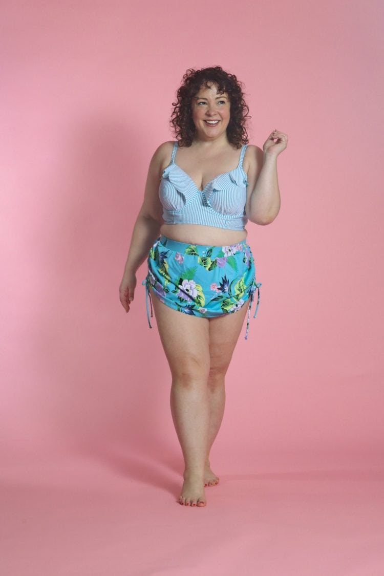 longline bikini top plus size