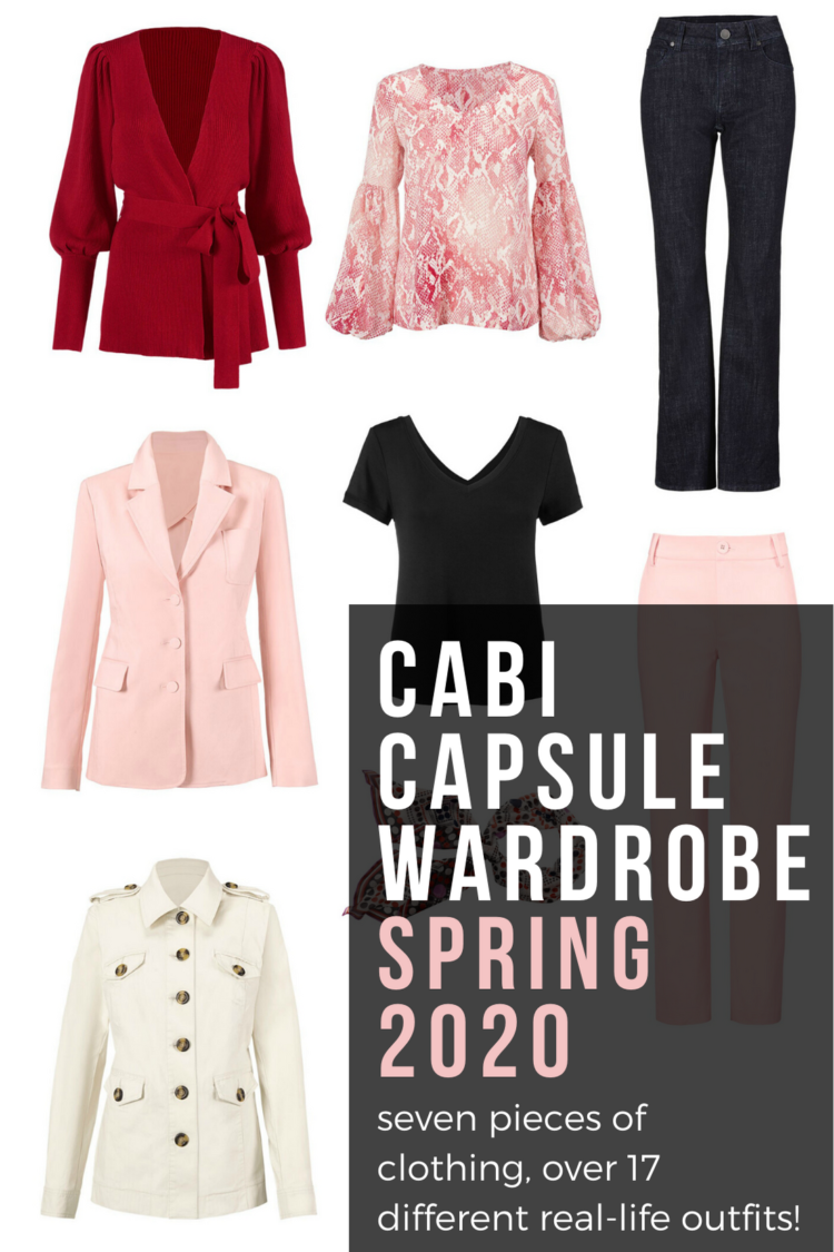 cabi capsule wardrobe for spring 2020