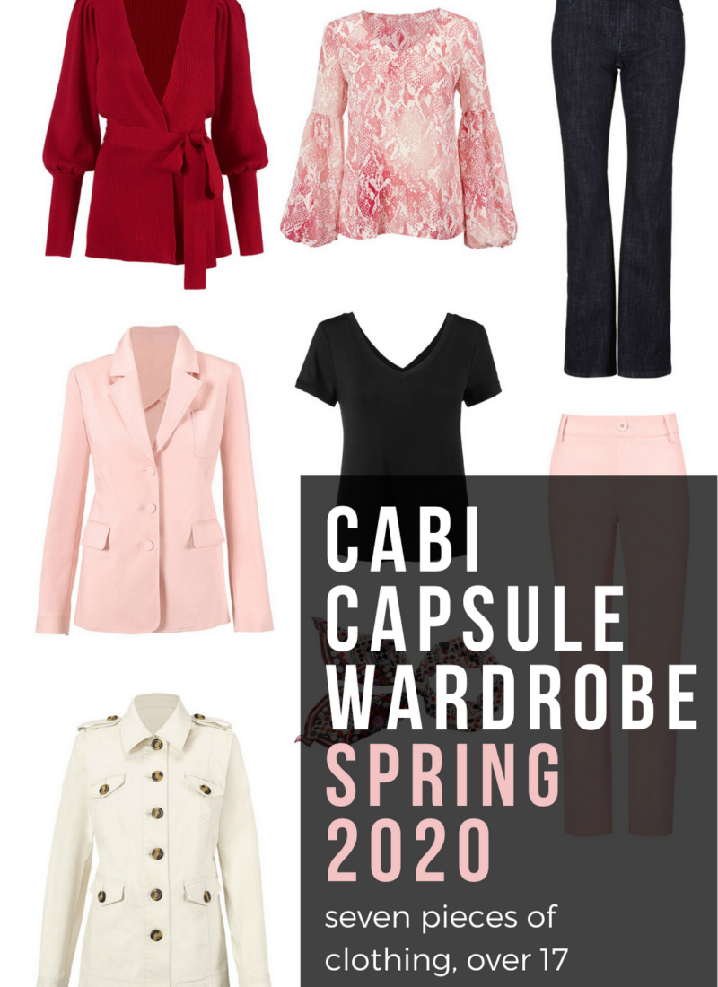 Cabi Capsule Wardrobe for Spring 2020