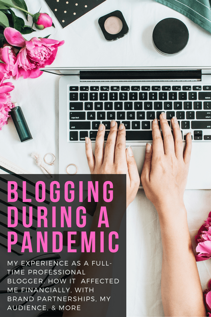 blogging during a pandemic