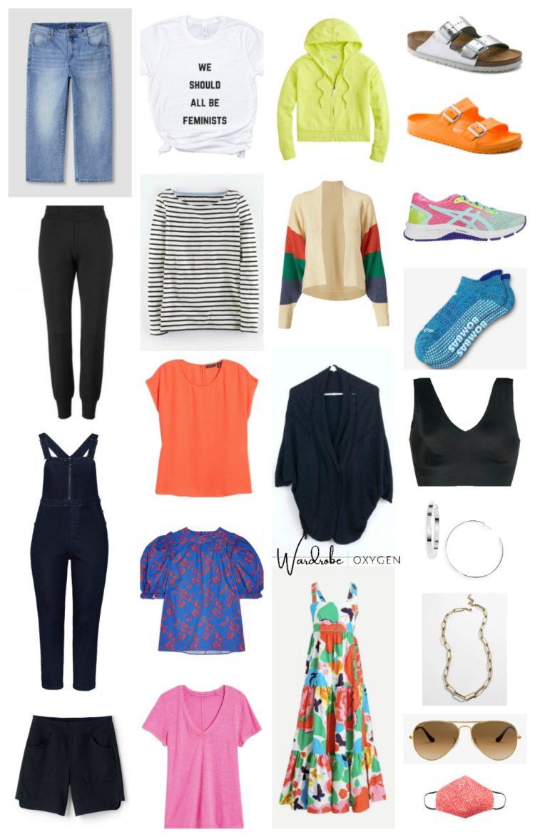 pandemic capsule wardrobe