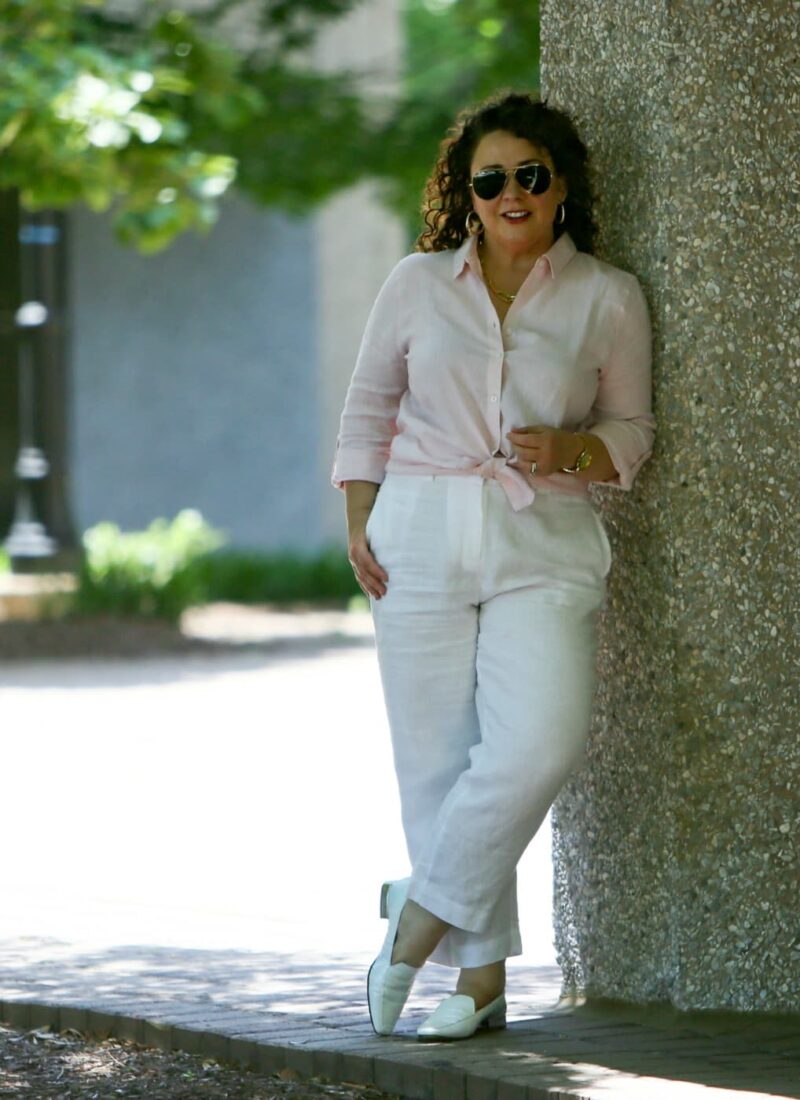 One Linen Pant, Two Looks