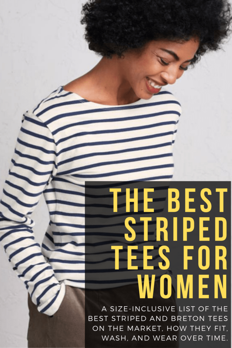 the best striped tees for women